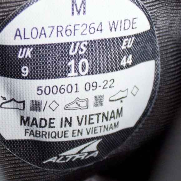 Altra Torin 6 Mens Size US 10 Wide Comfort Running Shoes Gray Red AL0A7R6F264 - Picture 10 of 13